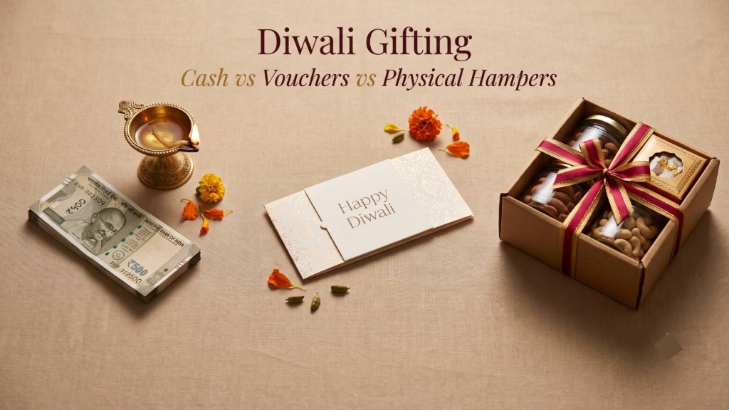 Diwali Gifting: Cash vs Vouchers vs Physical Hampers